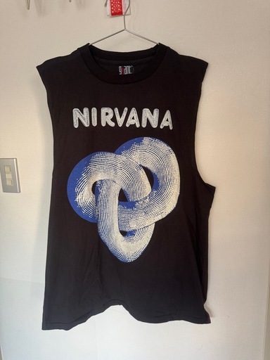 希少 90s USA製 NIRVANA Nevermind giant XL