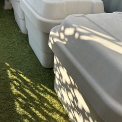 【差し上げます】無印良品  頑丈収納ボックス  小の画像