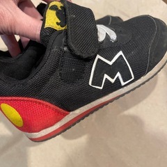 ミッキー　スニーカー　16cm ディズニーの画像