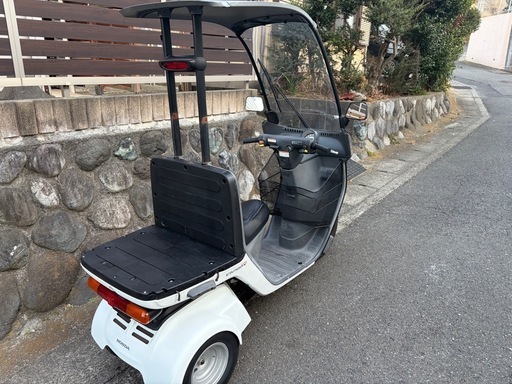 ホンダ ジャイロ キャノピー 50cc 原付 スクーター 4スト 完動 書類 メインキー有り_1