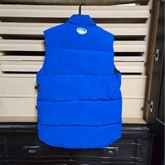 カナダグース　ダウンベスト[ブルー]の画像