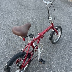 ★折りたたみ自転車 キャプテンスタッグの画像