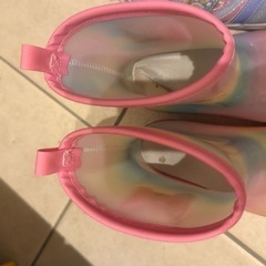 18センチ　長靴　スニーカーの画像