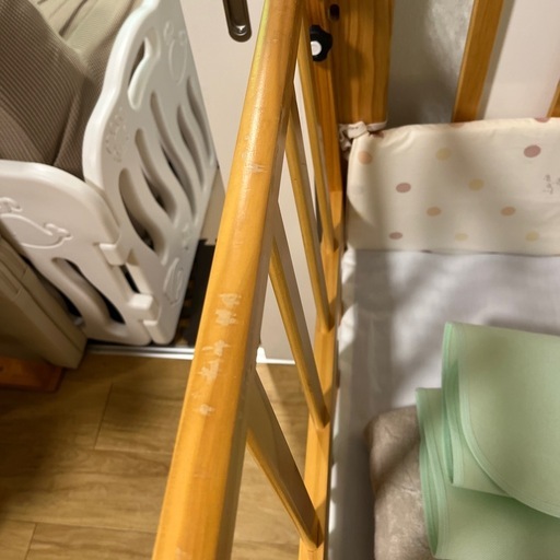 ベビーベッド　その他寝具セット