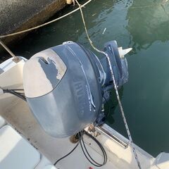 係留場所相談可｜YAMAHA F-22 実働艇｜F50A搭載｜船検R8/7有効｜アンカーウィンチ・魚探付｜舞鶴市の画像