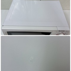S284 ⭐ SHARP ❘ シャープ 電子レンジ [60Hz専用(西日本)] RE-T3-W6 ⭐動作確認済⭐クリーニング済の画像