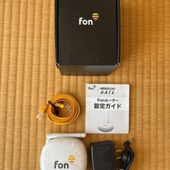 【美品】fon無線ルーター一式の画像