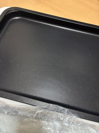 アイリスオーヤマ　左右温調ホットプレート　フラットプレート　　たこ焼き器　プレート　焼肉　未使用　家電　電熱　電化製品　