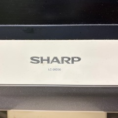 SHARP シャープ テレビ 26インチの画像