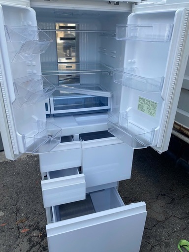 NO B684?福岡市内配送設置無料✨?SJ-AF50F-W 冷蔵庫 プラズマクラスター冷蔵庫 グラデーションホワイト [502L /