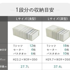 取引完了 アイリスオーヤマ 収納ケース 3点の画像