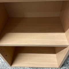 木製　　収納ボックス　本棚の画像