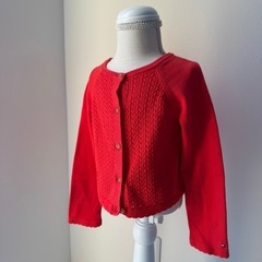 【超美品】トミーヒルフィガー　キッズカーディガンの画像