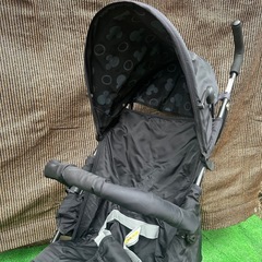 Disney ディズニー ミッキー アンブレラストローラー　バギー ベビーカー　Ｂ型　タイプ 西松屋　ミッキーシルエットの画像