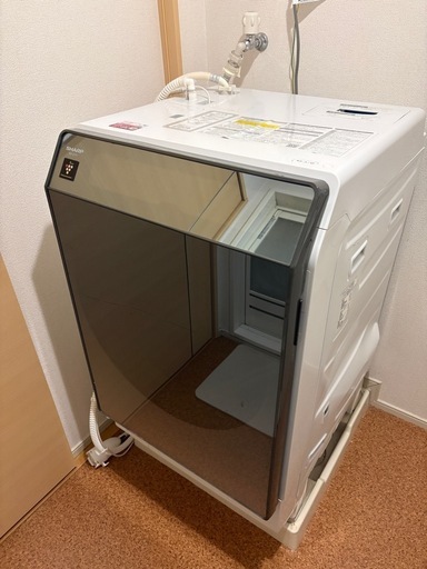 SHARPドラム式洗濯乾燥機 ES-U111（11kg/6kg）超音波ウォッシャー付