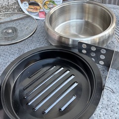 マルチグリル鍋　電気鍋　の画像