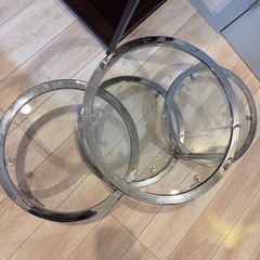 ガラス板　ガラステーブル　コーヒーテーブル　ローテーブルの画像