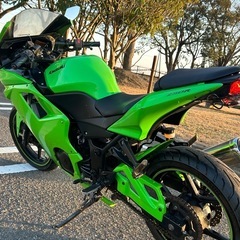 【出品者癖強め】超レアな社外カウル付！ニンジャ250Rの画像