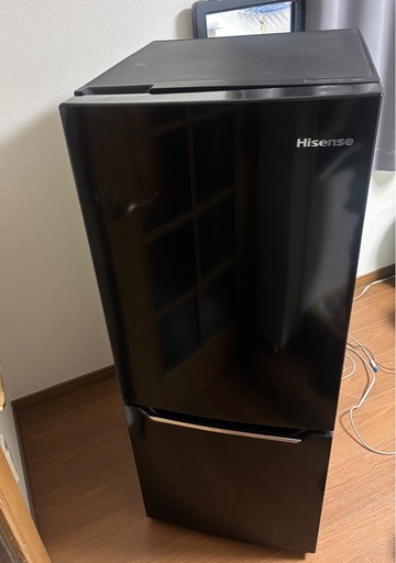 【2/10まで】150L 冷蔵庫　Hisense Hisense(ハイセンス) / 冷蔵庫・冷凍庫 HR-D15C/パールホワイト 