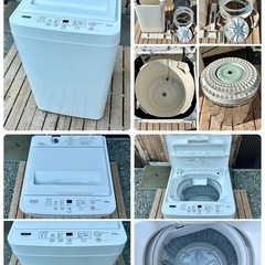 【新生活】22年製冷蔵庫+23年製洗濯機セットの画像