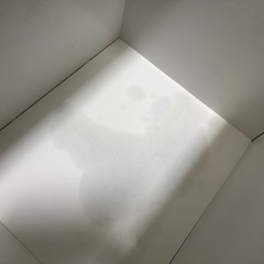 2/15まで【幅46cm】コンセント付キッチン隙間収納（ホワイト）※分解渡し・訳ありの画像