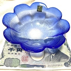 新品　HOYA　ガラス皿　タグ（シール）付の画像