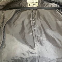 訳ありM ダークグレー　レディースコートの画像