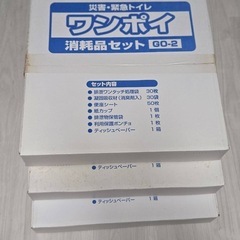 災害緊急トイレ　ワンポイトイレの画像