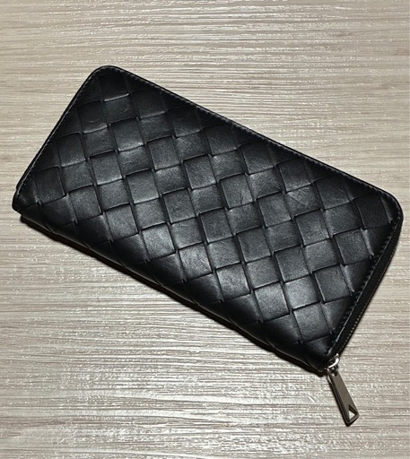 ボッテガヴェネタ 長財布 イントレチャート ブラック