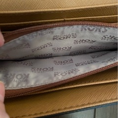 マイケルコース　長財布　ロゴプリント　ホワイトの画像