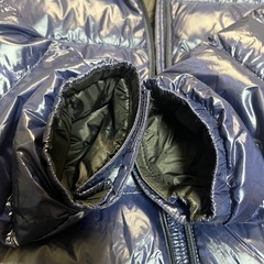 【美品】3L メンズ　ダウンジャケット　紺色の画像
