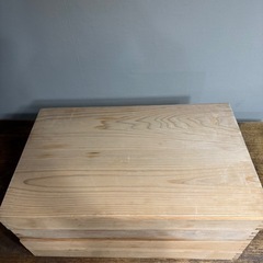 業務用 木製重箱6個セット（大4・小2）フタ付き 飲食店・仕出しにの画像