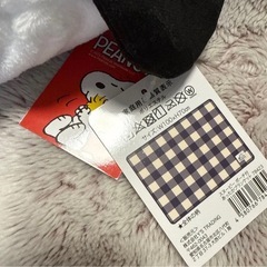 スヌーピー フェイス型 ブランケット ふわふわ の画像