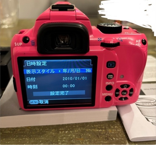 ペンタックス K-r デジタル一眼レフカメラ PENTAX ピンクモデル
