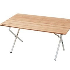 スノーピーク（snow peak）ワンアクションローテーブル竹 LV-100TR
の画像