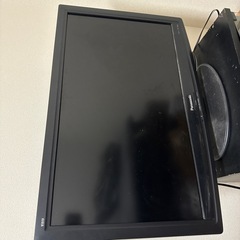 パナソニックテレビ　テレビ台セットの画像