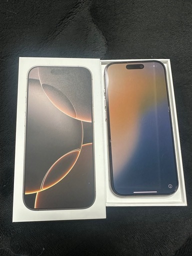 iPhone16Proデザートチタニウム　128GB