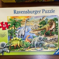 【美品】Ravensburger恐竜ジグソーパズル計５作の画像