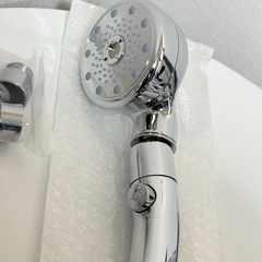 シャワーヘッド 節水 手元止水 5段階モード 高洗浄力 肌にやさしい 汚れ除去 取付簡単の画像