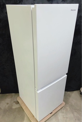 (送料無料) 2022年 美品 冷蔵庫 175L LED庫内灯 強化ガラス棚 省エネ設計 3段クリアケース冷凍室 静音設計⑨