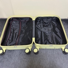 キャリーケース イエロー（一部ジャンク）の画像