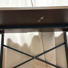 ワークデスクブラウンの画像