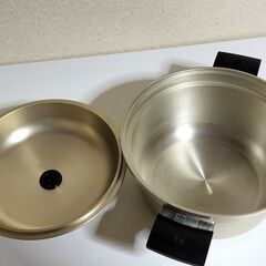 【美品・レシピ本付】高級しばのキッチン多層鍋（大サイズ）・状態良好ですの画像