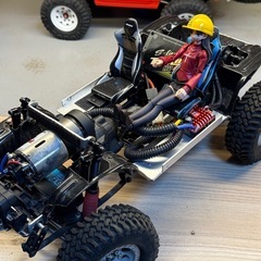 MST CFX改　リーフスプリング仕様シャーシ+タミヤ　jeep YJオープンボディカスタム品　RC ラジコン　本体のみの画像