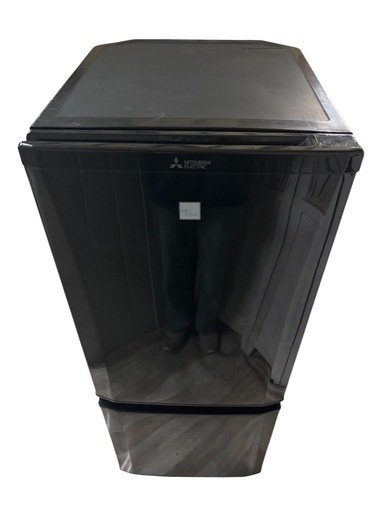 【美品】三菱 冷蔵庫 146L 2020年製 ツヤありブラック