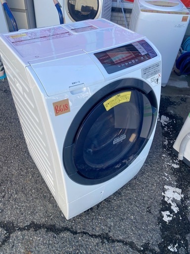 NO B618?福岡市内配送設置無料✨?BD-SG100BL-W ドラム式洗濯乾燥機 ビッグドラム ホワイト [洗濯10.0kg /乾