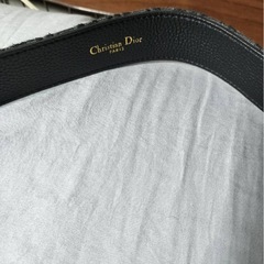 DIOR ベルト ブラック シルバーバックルの画像