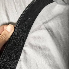 DIOR ベルト ブラック シルバーバックルの画像