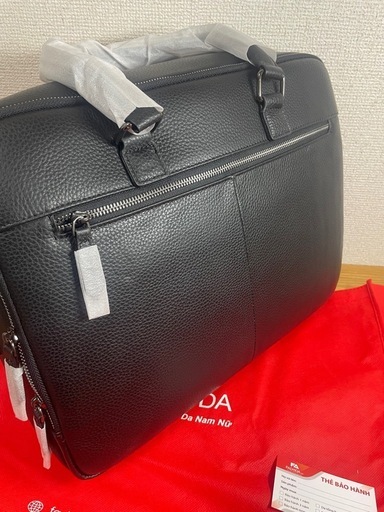 FADODA 本革 ビジネスバッグ 黒