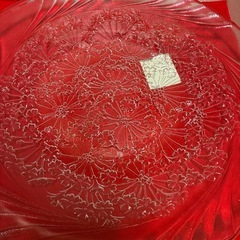 大皿 ガラス25センチくらいの画像